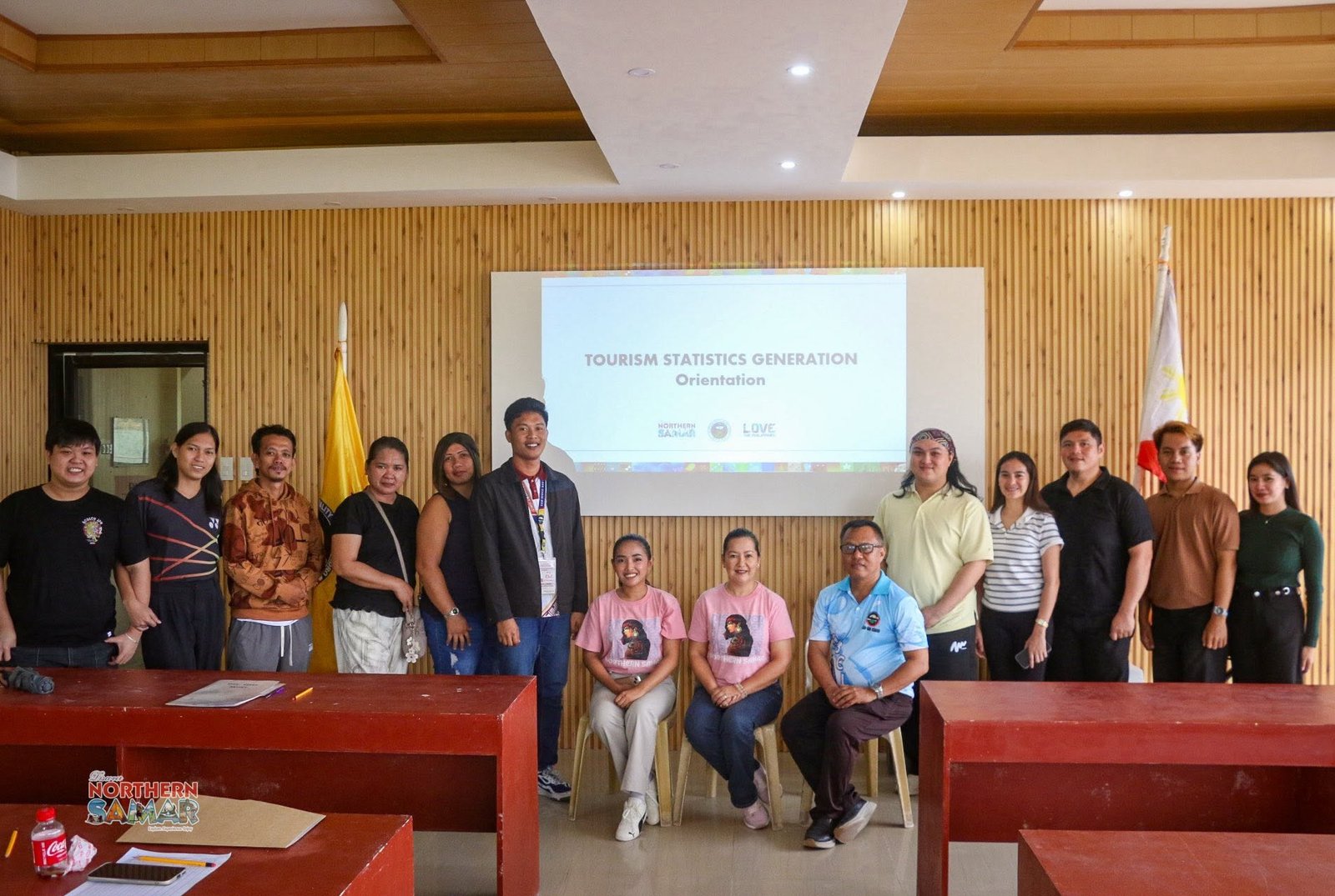 the Tourism Statistics Orientation was conducted at the Municipal Hall of San Isidro,